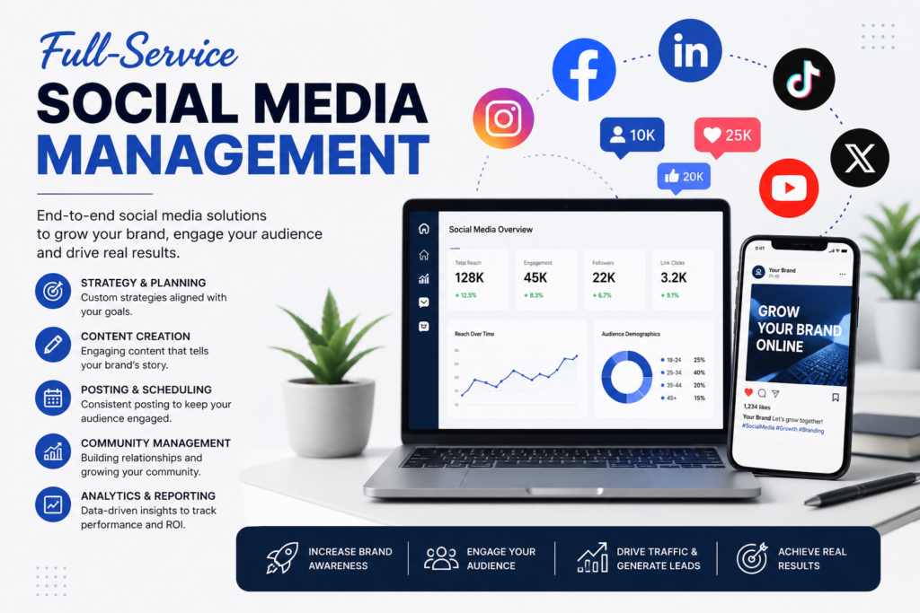 Full-Service Social Media Management