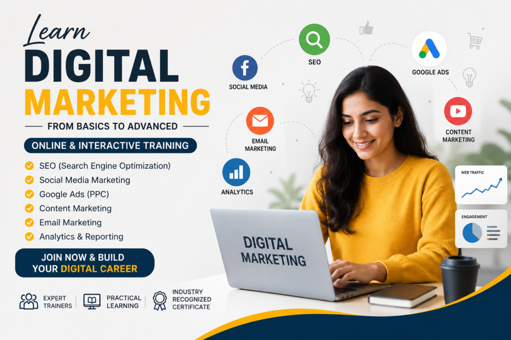 Digital Marketing and SEO Services to improve website Ranking and Online Busniness Growth