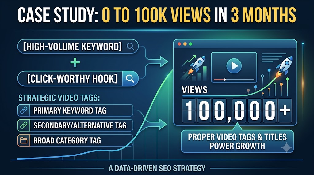 YouTube Tags and Titles for 100k YouTube Views