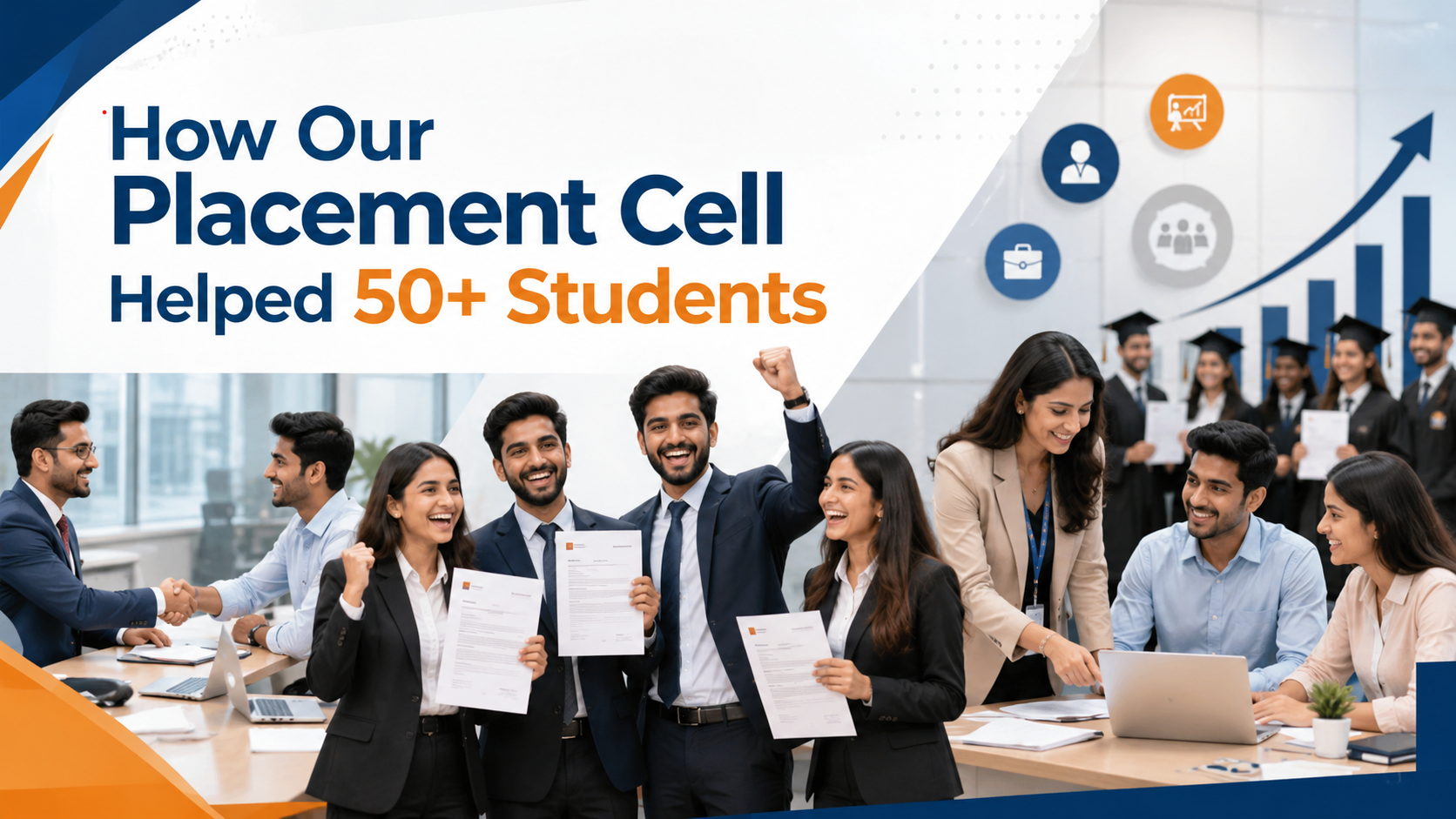 How Our Placement Cell Helped 50+ Stu dents Get Placed